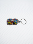 Souvenir de Puerto Rico | Llavero Plástico- Congas.