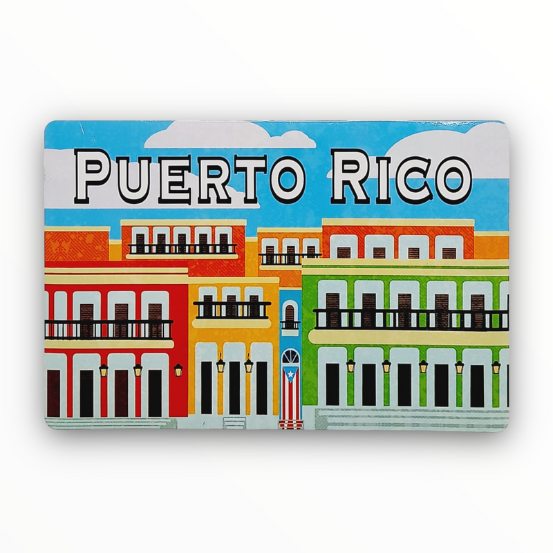 Souvenir de Puerto Rico - Placemats / Mantel Individual 17''x 11.5''.
