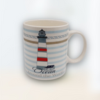 Tazas de Café en Cerámica ''Ocean Around the World'' 11oz.