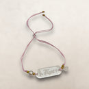 Artesanía en Madera - Pulseras ''Fight!'' (Lucha contra el Cáncer) *One Size*