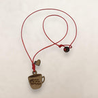 Artesanía en Madera - Collar Taza Bandera *One Size*