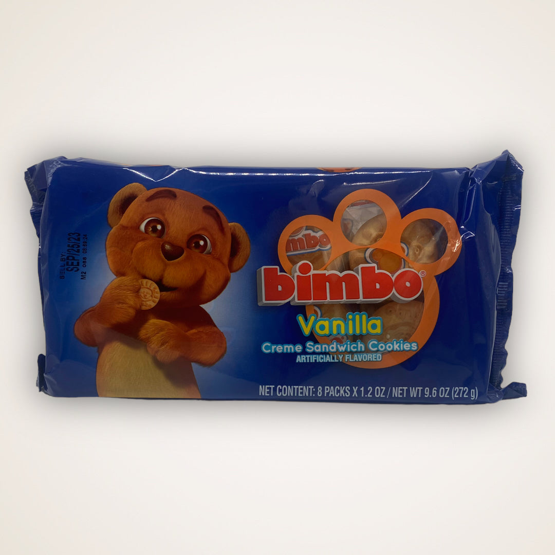 Bimbo Puerto Rico ¡Sabor al Rescate! Galletas de Sandwich de Crema VANILLA 8pck
