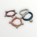 Elastic Bands for Hair with Pearls 4 pcs