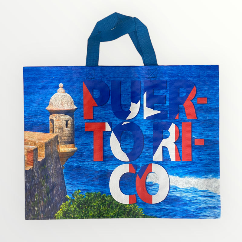 Souvenir de Puerto Rico - Bolsa Reusable 100% Sanitizable (Bag)