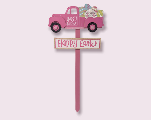 Easter - Truck Stake *NO SE ENVÍA POR CORREO*.