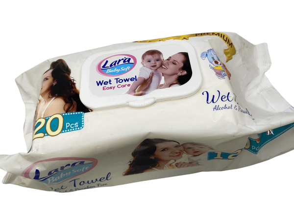 Lara Baby Soft- Wet Towel.