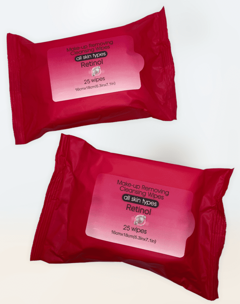 Make Up Removing Cleansing Wipes (2pcs).