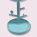 Mirror with Jewelry Rack.