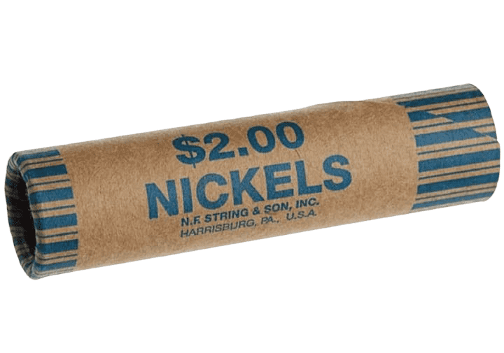 Coin Wrappers- $2.00 (Nickles).