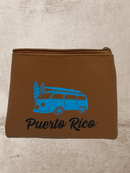 Souvenir de Puerto Rico - Monedero en Cuero.