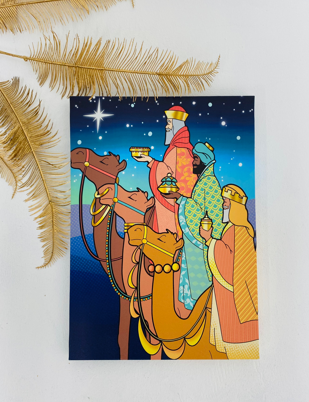 Cuadros en Canvas- Tres Reyes Magos (3 Kings).