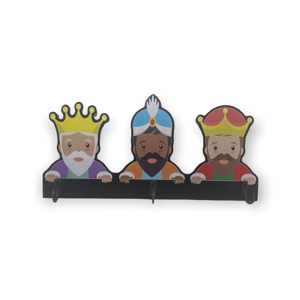 Colgador de Llaves- Tres Reyes Magos (3 Kings).