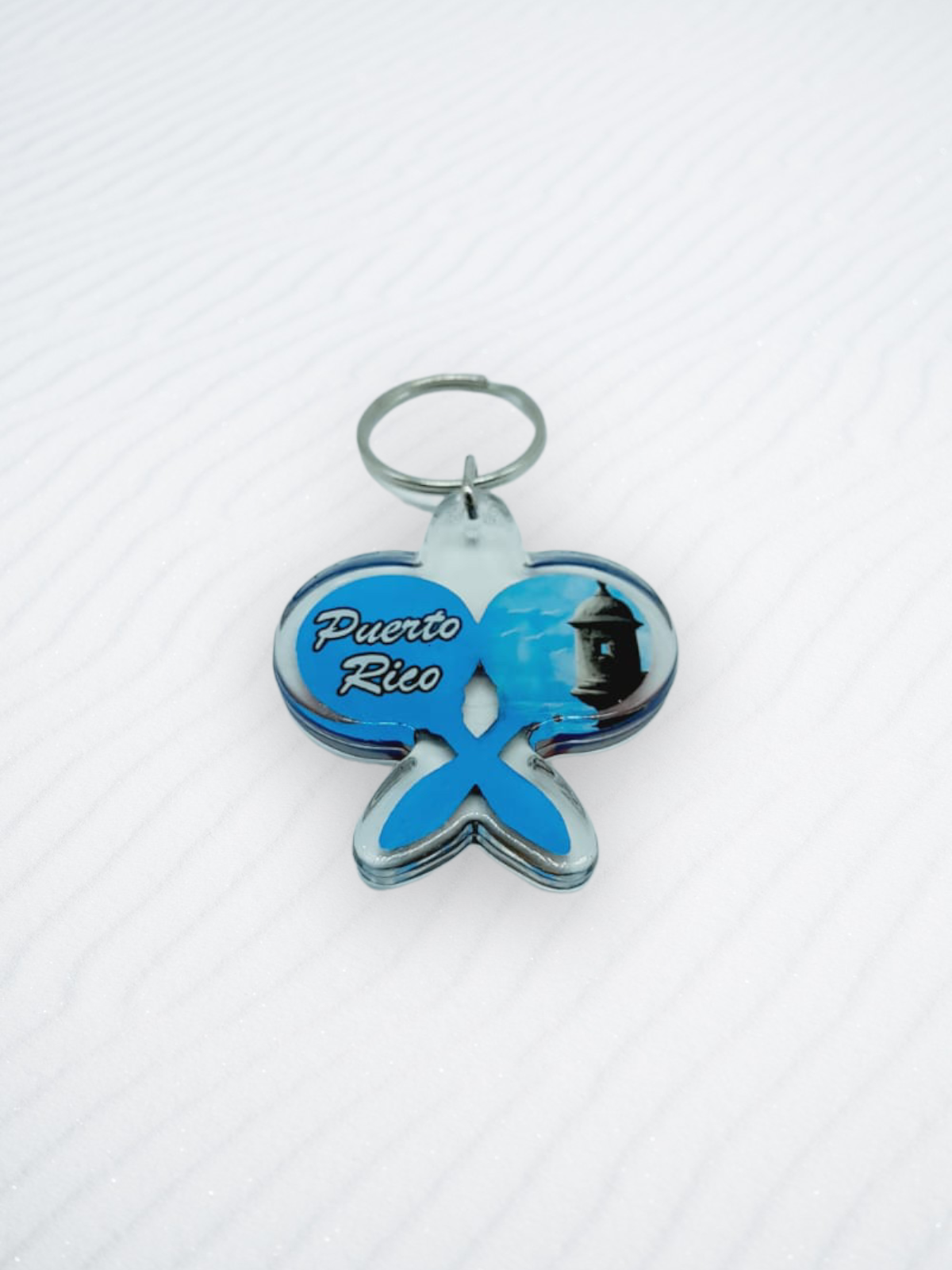 Souvenir de Puerto Rico | Llavero Plástico- Maracas.