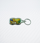 Souvenir de Puerto Rico | Llavero Plástico- Congas.