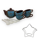 Souvenir de Puerto Rico- 9pcs Coffee Set.