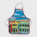 Souvenir de Puerto Rico - Delantal de Cocina / Casitas de San Juan.