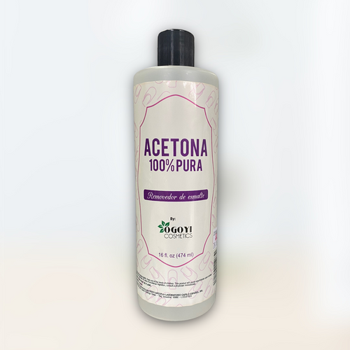 Acetona 100% Pura (Removedor de Esmalte) by OGOYI Cosmetics *NO ENVÍOS POR CORREO*.