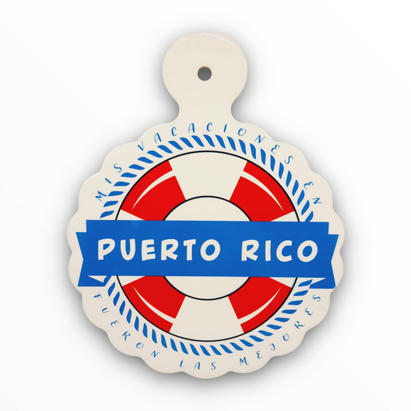 Souvenir Puerto Rico - Picadores en Loza.