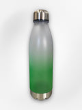 Tumblers - Botella Plástica Transparente con Color Degradado.