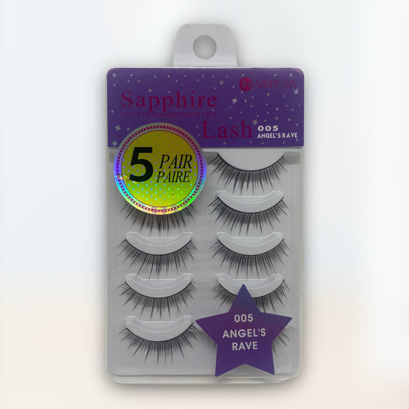 Sapphire Lash - False Eyelashes (5 pair)