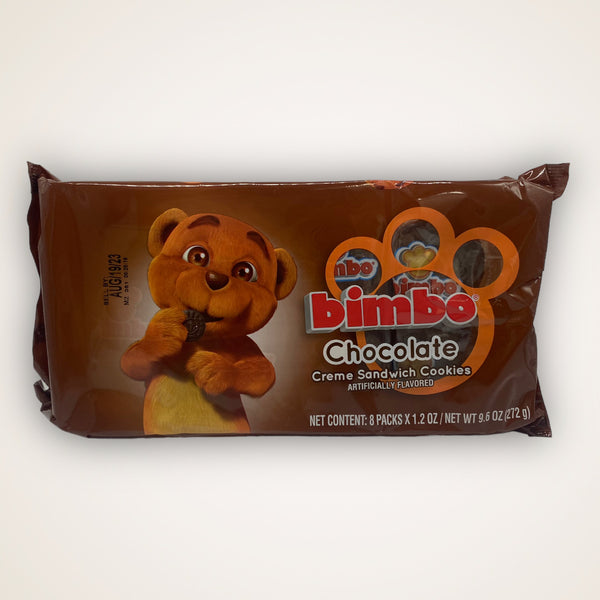 Bimbo Puerto Rico ¡Sabor al Rescate! Galletas de Sandwich de Crema CHOCOLATE 8pck
