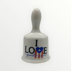 Souvenir de Puerto Rico - Mini Campanas en Material de Loza
