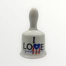 Souvenir de Puerto Rico - Mini Campanas en Material de Loza