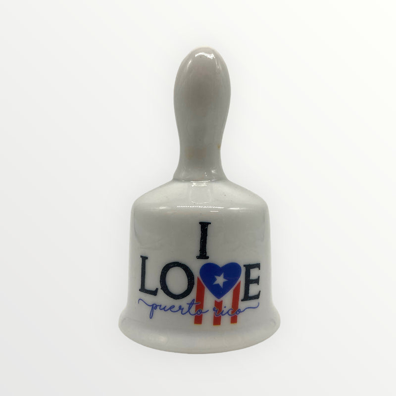 Souvenir from Puerto Rico - Mini Bells in Earthenware Material
