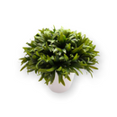 Plantas Artificiales- Macetero Blanco.