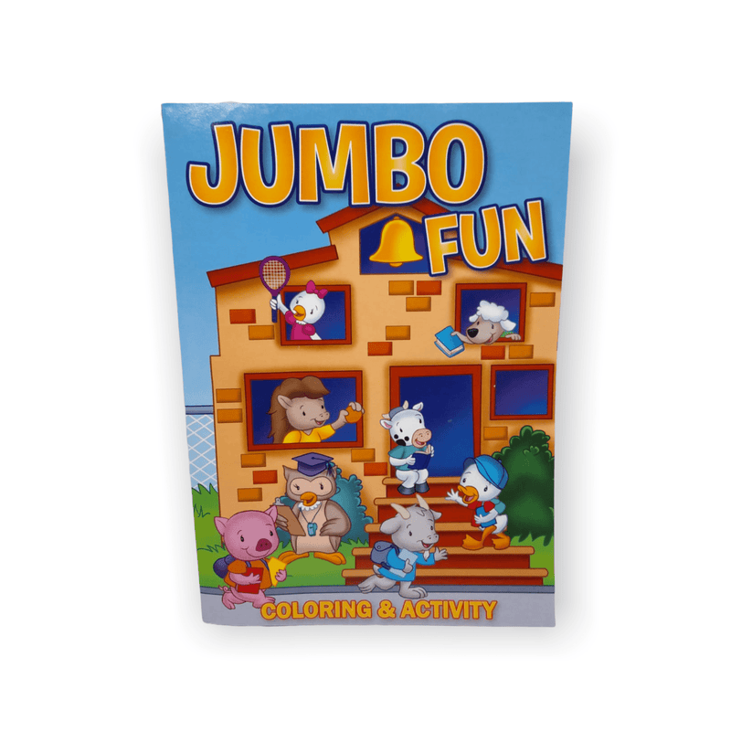 Jumbo Fun - Coloring & Activity (Libros de Colorear).