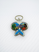 Souvenir de Puerto Rico | Llavero Plástico- Maracas.