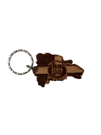 Wood Keychains -República Dominicana | Artesanal.