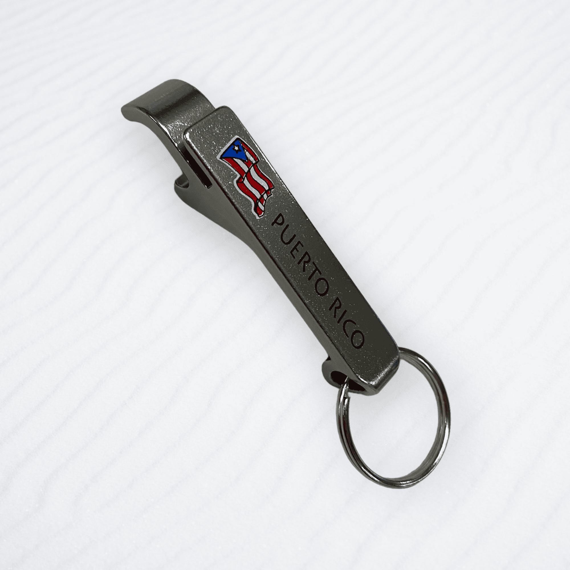 Souvenir de Puerto Rico- Llavero Abrebotellas de Bolsillo ''Puerto Rico''.