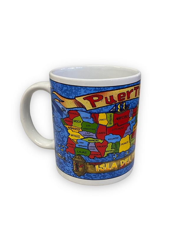 Souvenir de Puerto Rico- Tazas de Café.