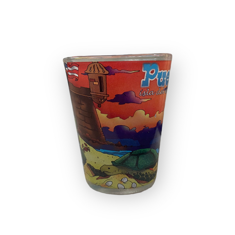 Souvenir Puerto Rico - Shot Glass "Isla del Encanto".