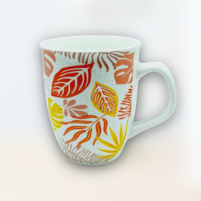 Tazas de Café Otoñales en Cerámica 340ml.