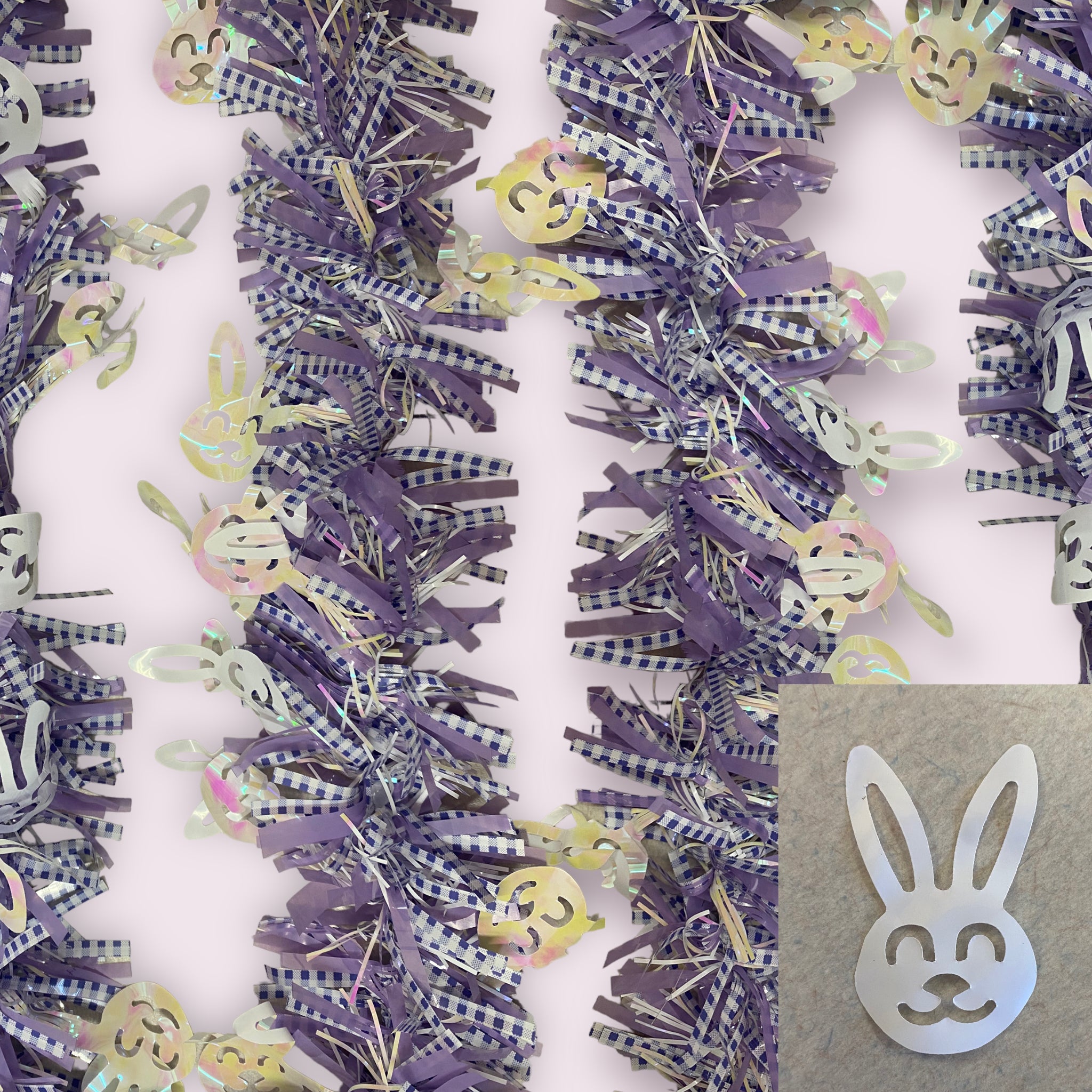 Easter Decoration - Guirnalda en Tinsel 9ft (Variedad de Colores)