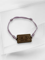 Artesanía en Madera - Pulsera Tablilla ''Puerto Rico 100 x 35'' *One Size*