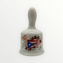 Souvenir de Puerto Rico - Mini Campanas en Material de Loza