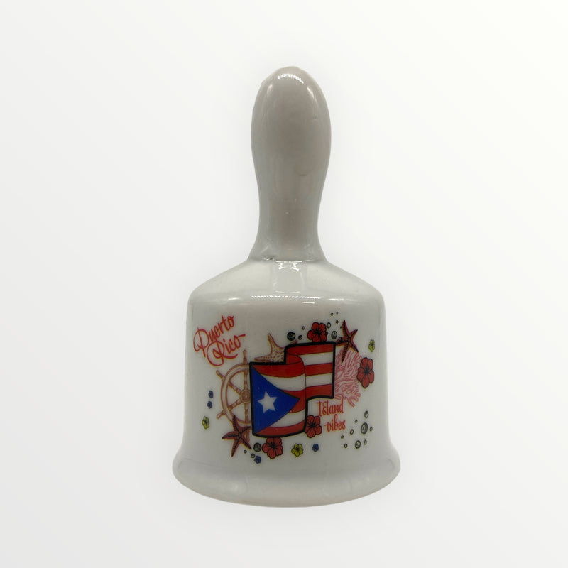 Souvenir from Puerto Rico - Mini Bells in Earthenware Material