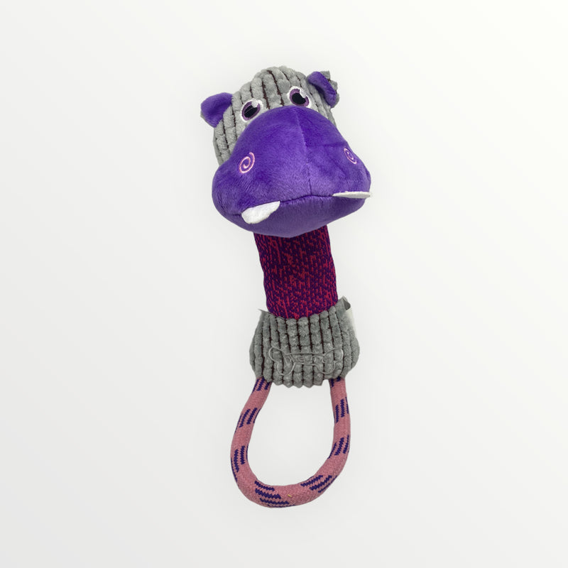 Pet Plush Tug Toy With Squeaker 15.75in