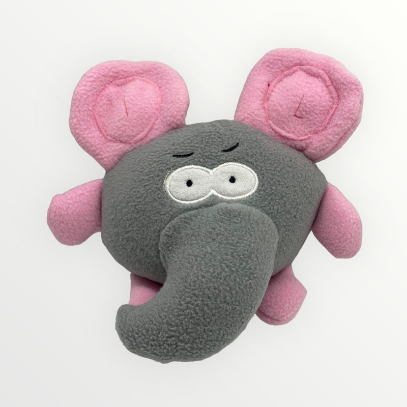 Pet Plush Tug Toy With Squeaker 8.66in x 10.63in
