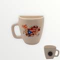 Souvenir de Puerto Rico - Mini Tazas con Imán para Decoración