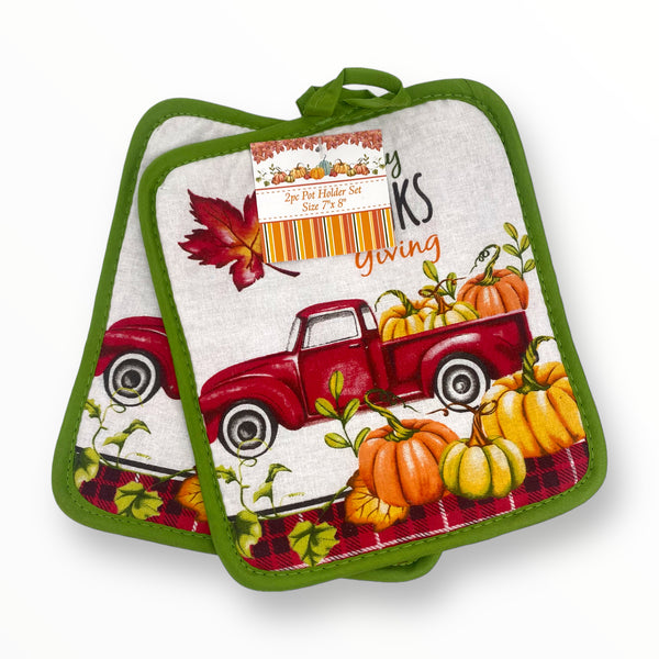 Thanksgiving - 2pc Pot Holder Set