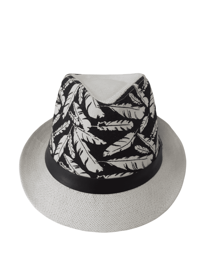 Fedora de Playa - Estilo de Plumas.