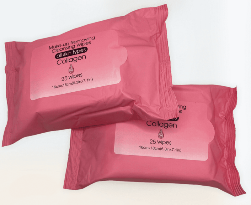 Make Up Removing Cleansing Wipes (2pcs).