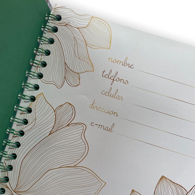Libreta Escolar de Espiral 11''.