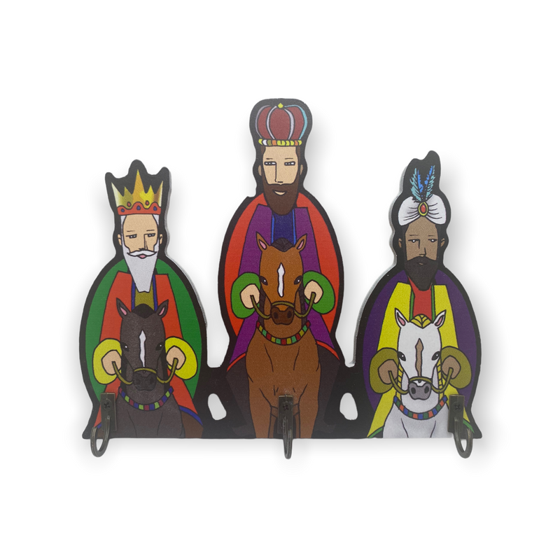 Colgador de Llaves- Tres Reyes Magos (3 Kings).