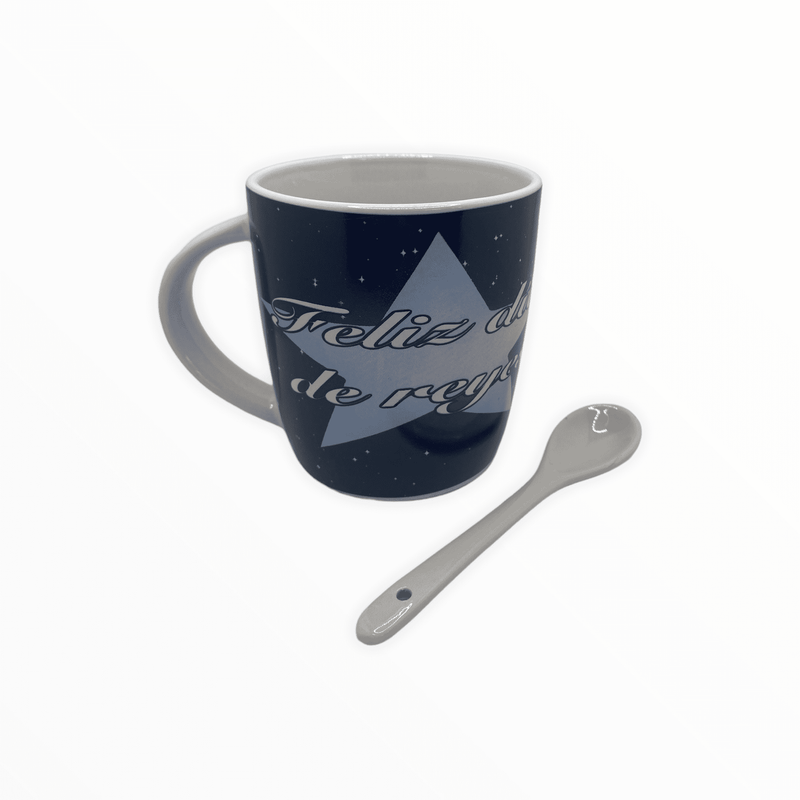 Tazas con Cuchara- Tres Reyes Magos (3 Kings).