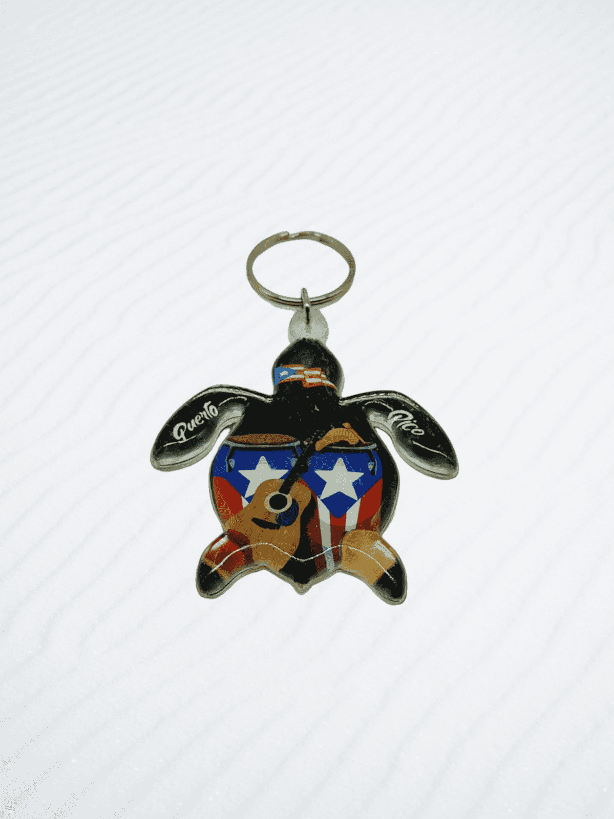 Souvenir de Puerto Rico | Llavero Plástico- Carey.